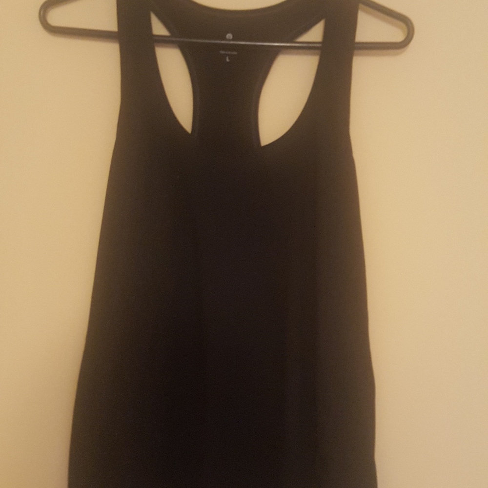 Athleta Black Racerback Tank